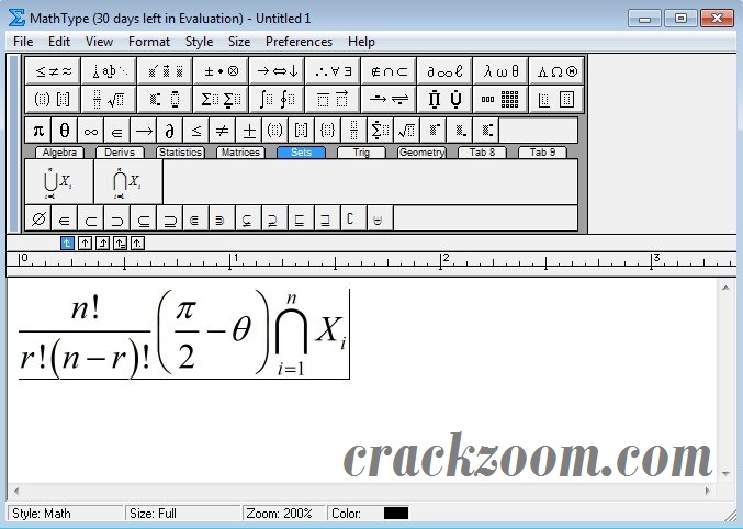 MathType Crack - Crackzoom.com